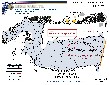 Map of Brushy Creek Lake showing depth changes. 75% to 89% accurate.