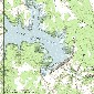 Lake Georgetown Topo Map #1